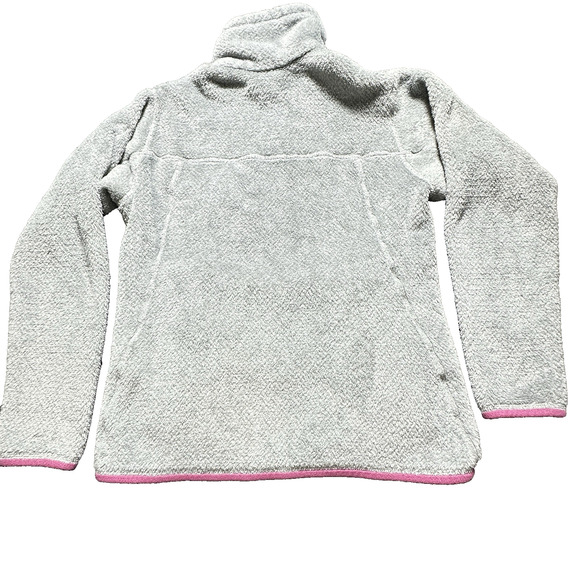 Patagonia Women's Re-Tool Snap-T Fleece Pullover Sweater Gray Purple Size Small - Picture 2 of 7